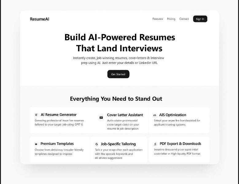 AI Resume Builder